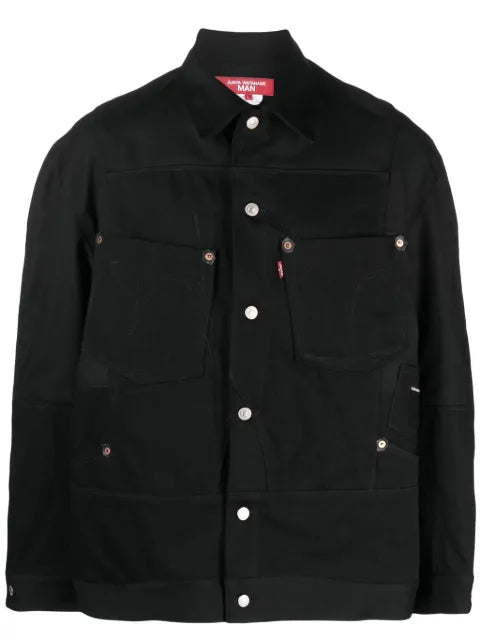 Junya Watanabe MAN buttoned cotton shirt jacket