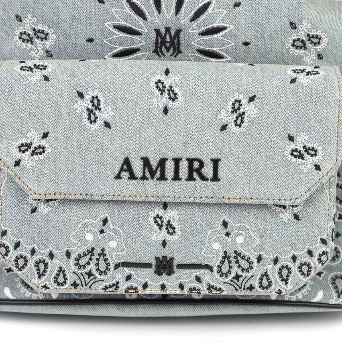 Clay Indigo BANDANA DENIM BACKPACK